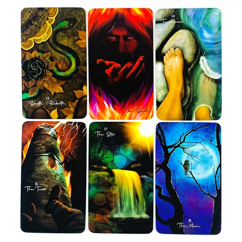 Tarot van eenheid Tarot kaarten 84 kaarten mystieke Tarot dek spirituele begeleiding waarzeggerij kaarten spel voor Tarot beoefenaar — image 4