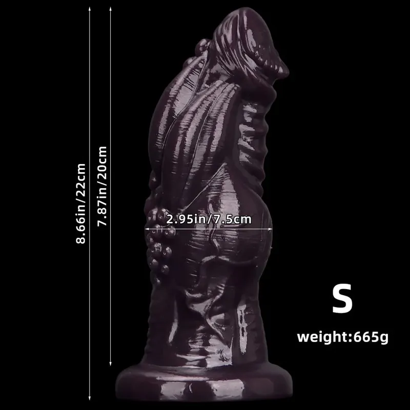 Huge Simulation Hand Fist Dildo Anal Plug Female Male Gay Hand Touching G-spot Vaginal Anal Dilator Sucker Sex Toy Adult Games — image 8