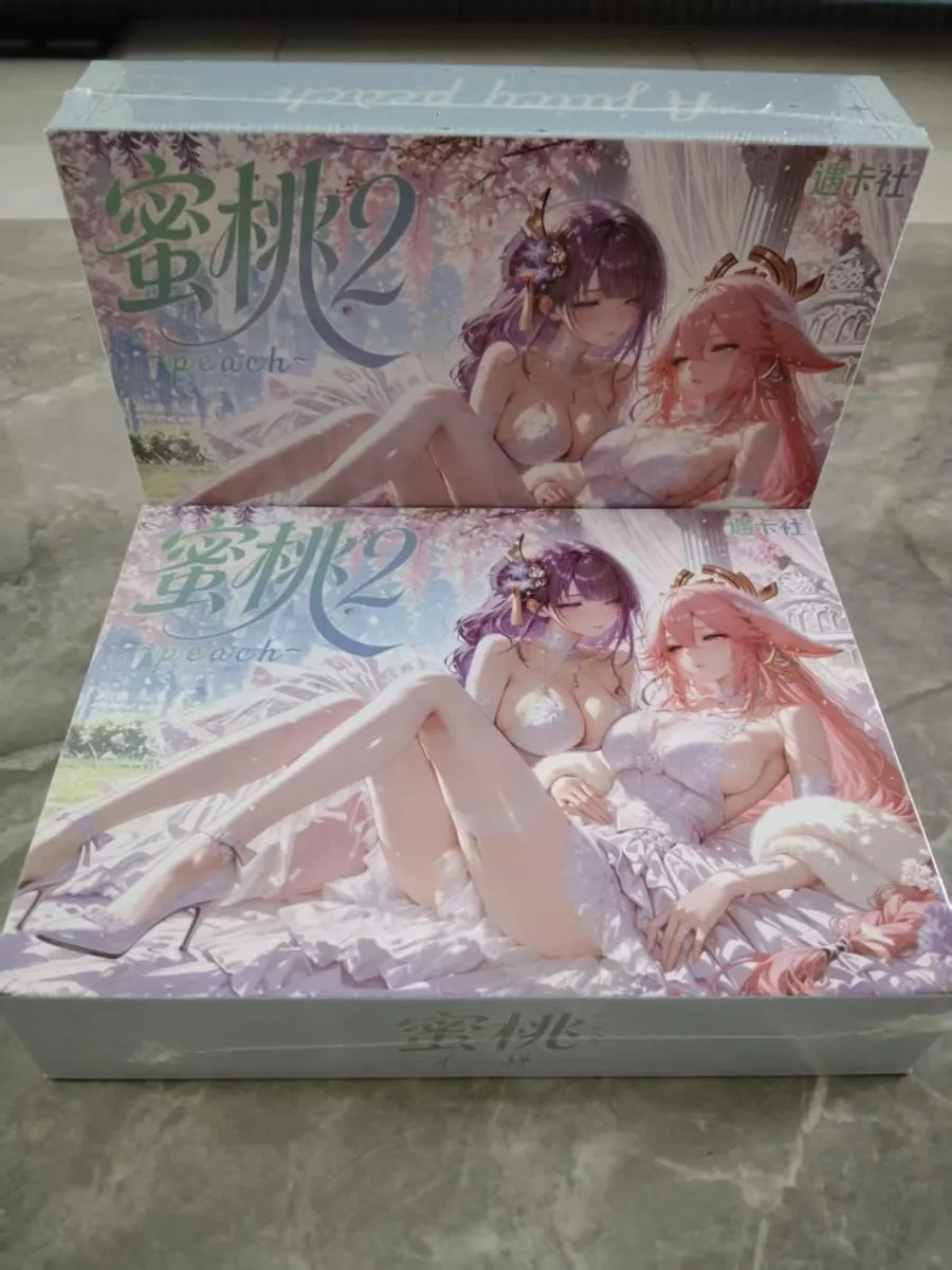 Peach 2 Expansion Pack: Game Collectible Cards Goddess Stories Character Merchandise Anime Cards Gift for Collectors — image 2