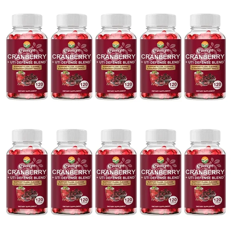Cranberry Capsules for Women – UTI Defense Blend with Vitamin C & E – Supports Urinary Tract Bladder Kidney & Vaginal pH Healt — image 11