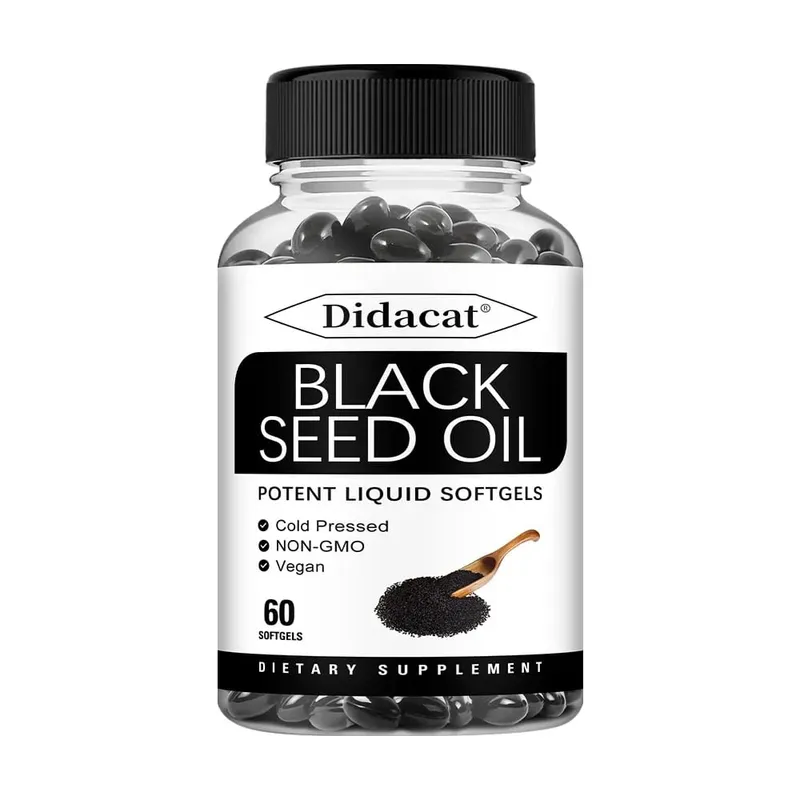 Vegan Black Seed Oil Capsules - Supports Immune Joint Digestive Hair Skin Health - Non-GMO Gluten Free Supplement — image 8