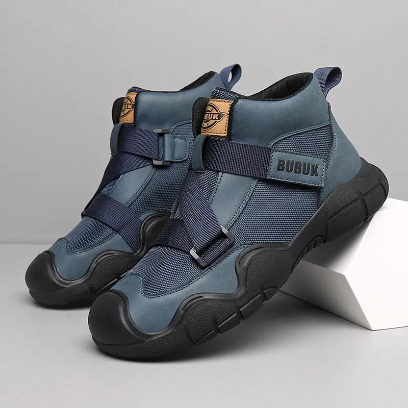 Men's Shoes Autumn and Winter Men's Business Casual Shoes New Outdoor Hiking Sports Shoes Youth Basketball Shoes Casual Trendy Shoes Fashion Short Boots — image 3