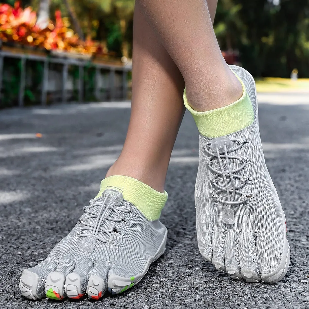 2026 New Men FiveFingers Casual Sneakers Unisex Split Toe Shoe Men Outdoor Off-road Shoes Couple Five Toe Running Shoes — image 3
