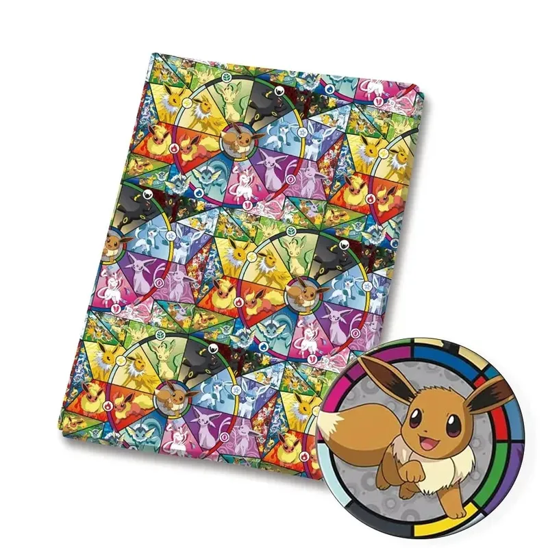 Pokemon tegneseriestof 140*50 cm Håndlavet syning Patchwork Quiltning Babykjole Hjemmeark Trykt stof Stofsyning Børn — image 4
