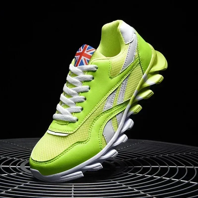 Brand Trend Size 36-48 Men's Wear-resistant Cushioning Thick-soled Fitness Sneakers Outdoor Breathable Running Shoes for Men — image 15