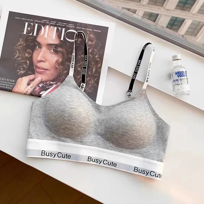 Sports Style Thin Underwear Set with a Collection of Accessory Breasts No Steel Ring Underwear And Two-Piece Underwear — image 6