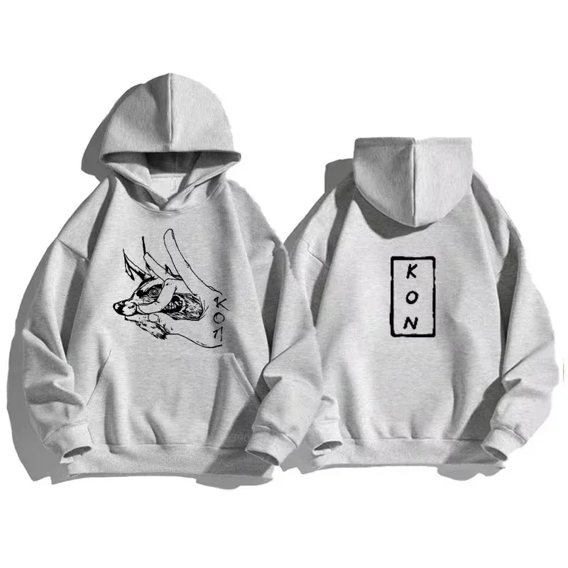 Hot Anime Chainsaw Man Hayakawa Aki Fox Devil Kon Graphic Printed Hooded Men Women 2D Hoodies Casual Sweatshirt Harajuku Streetw — image 16