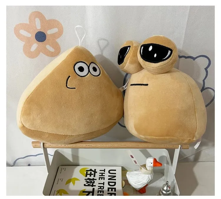12/22cm Big Eyes E.T. Plush Pillow Stuffed POU Plush Toy Kawaii Cartoon Figure Man Gift — image 7