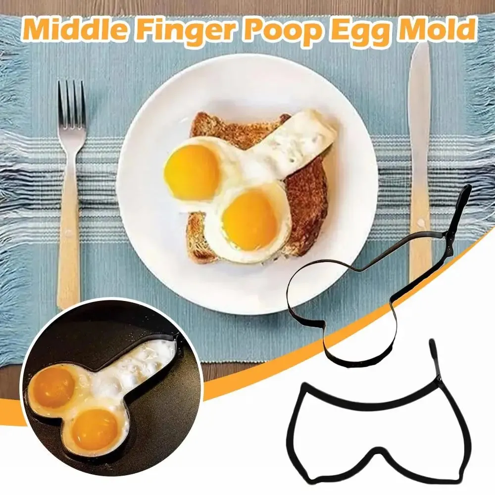 Stainless Steel Fried Egg Mold Pancake Maker Breakfast Baking Omelette Rings Cooking Tools For Kitchen Accessories Gadget — image 3