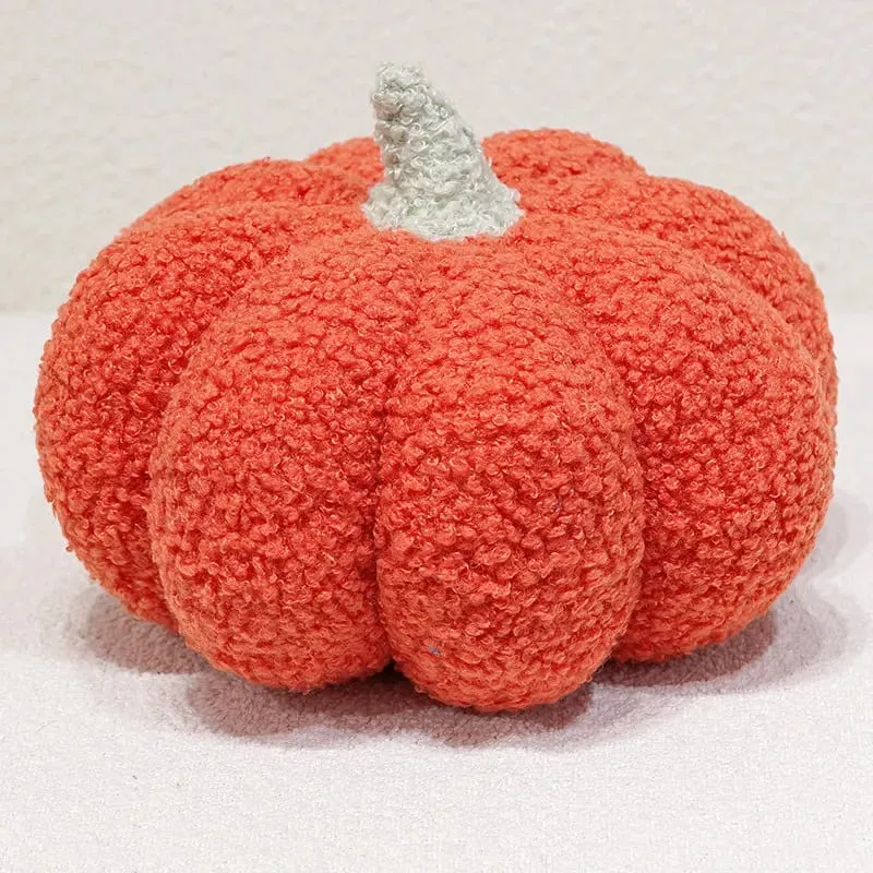 Multicolor Pumpkin Plush Pillow Soft Stuffed Pumpkin Cushion Home Decoration Cute Plush Toy Halloween Gift Bedside Bed Cushion — image 6