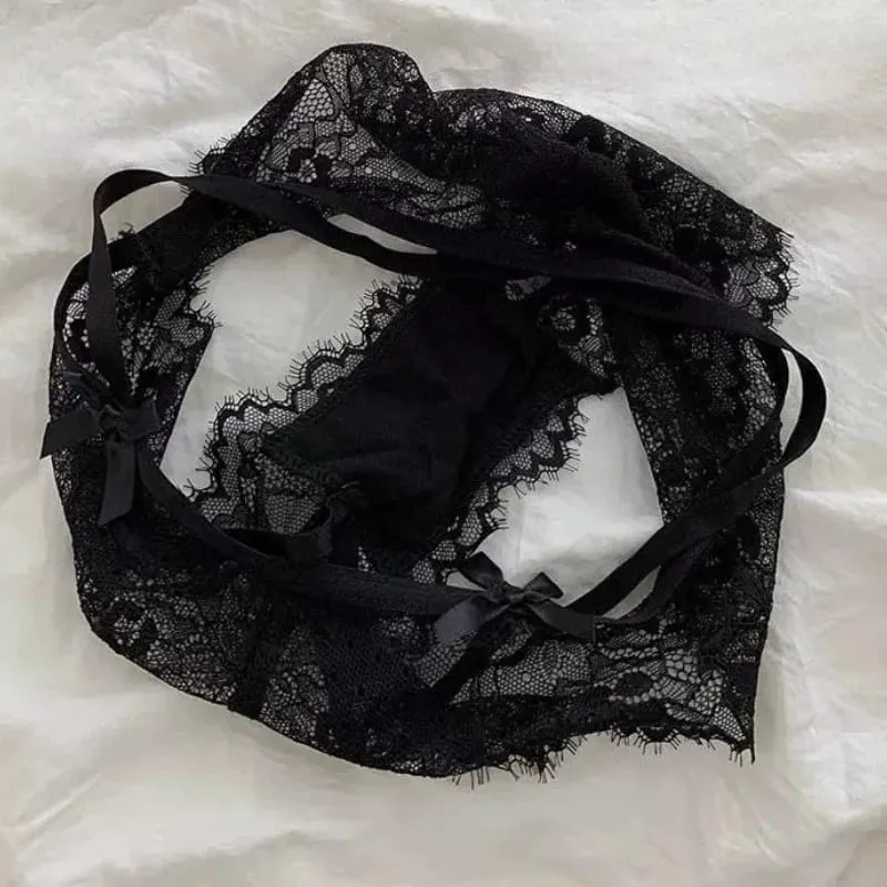 Lingerie Gaya Victoria Renda Perancis Retro Bra Pembentuk Payudara Besar Penopang Atas Kuat Set Pakaian Dalam Wanita Lembut Anti Kendur