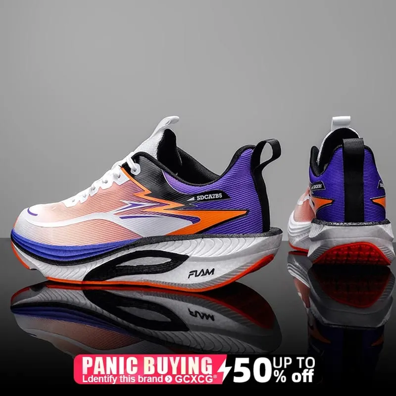 Sports Running Shoe Carbon Board Speciality Men Breathable Lightweight Women's Comfortable Athletic Nonskid Sneakers Marathon