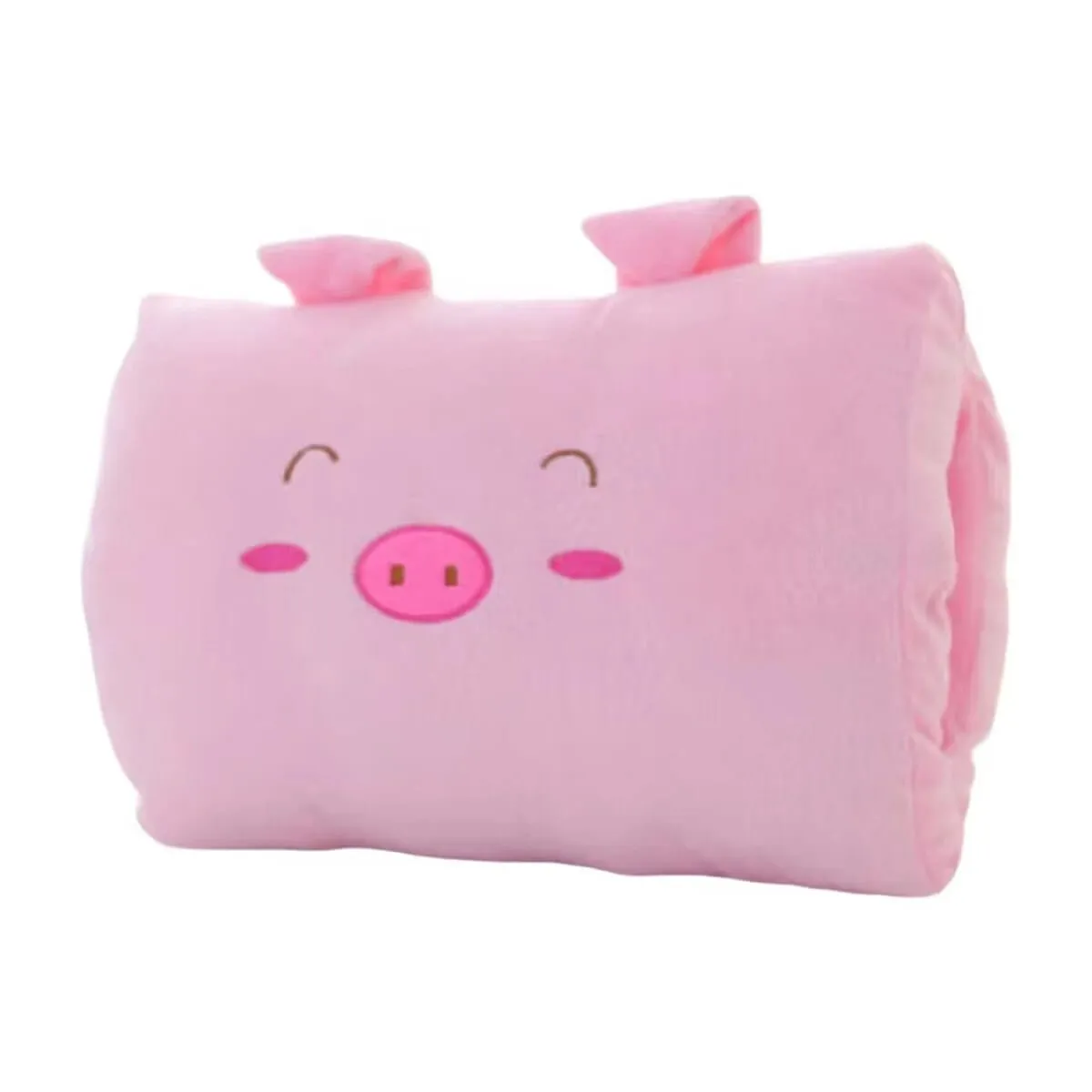 Soft Pink Bear Children's Plush Pillows Hand Warmers Gloves Adults Cartoon Nap Pillows Cushions Creative Hand Warmers Plush Gift — image 3