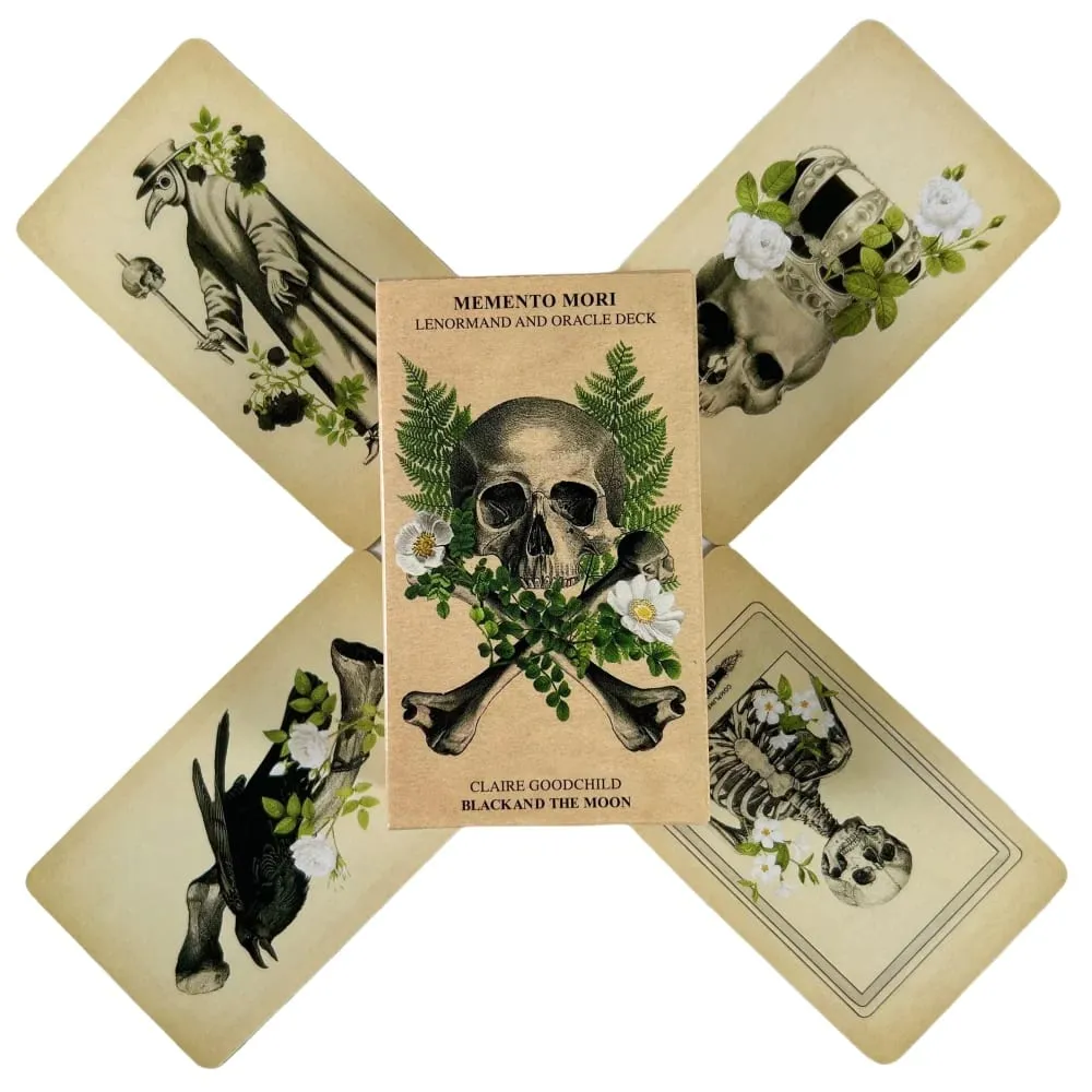 1 шт. игральные карты Memento Mori Lenormand и Oracle Deck, английская настольная игра — image 4