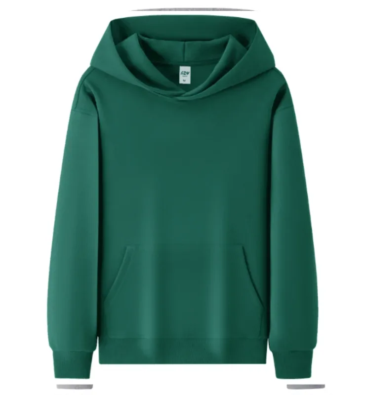 Fashionable Loose Cotton Hooded Sweatshirt for Men and Women, Customized Printed Logo, Embroidered Logo, Spring and Autumn Cloth — image 28