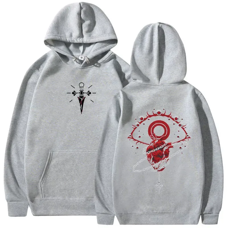 Anime caçador x caçador hoodies kurapika phantom trupe moletom com capuz roupas femininas masculinas pullovers de grandes dimensões streetwear — image 5
