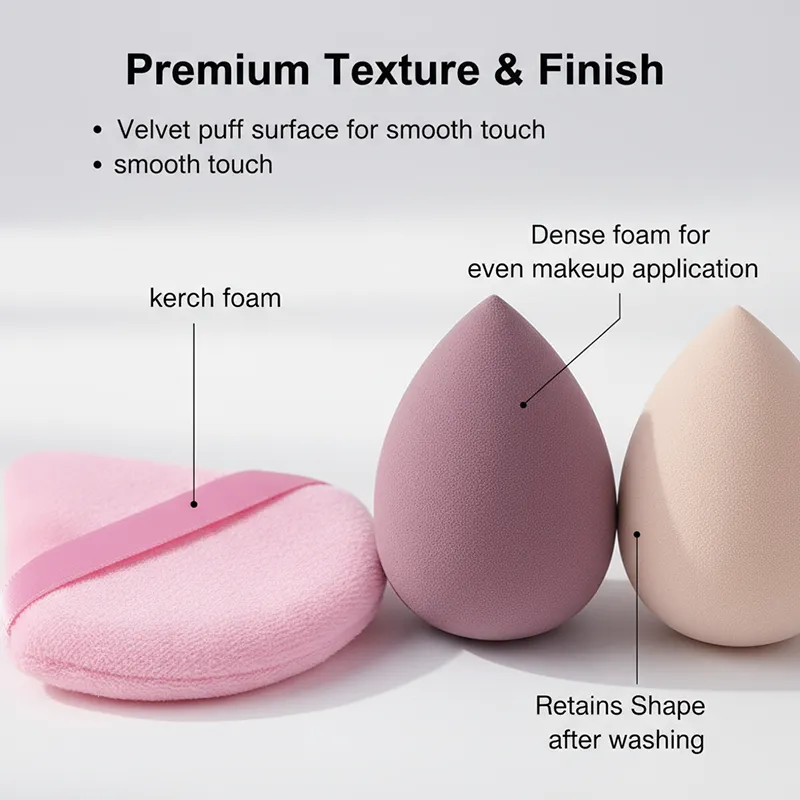 14Pcs Women's Makeup Sponge Set Cosmetic Blender Beauty Egg Foundation Puff Powder Puffs Make up Accessories for Beauty Tools — image 2