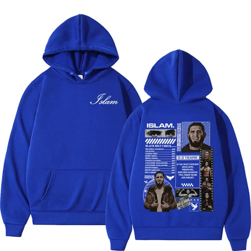 Islam Makhachev Send Him 2-3 Years Dagestan and Forget Merch Hoodies Men Women Gothic Vintage Long Sleeve Sweatshirts Streetwear — image 11