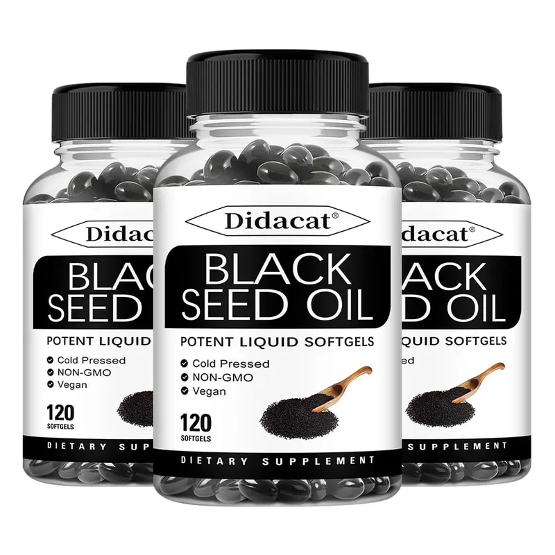 Vegan Black Seed Oil Capsules - Supports Immune Joint Digestive Hair Skin Health - Non-GMO Gluten Free Supplement — image 11