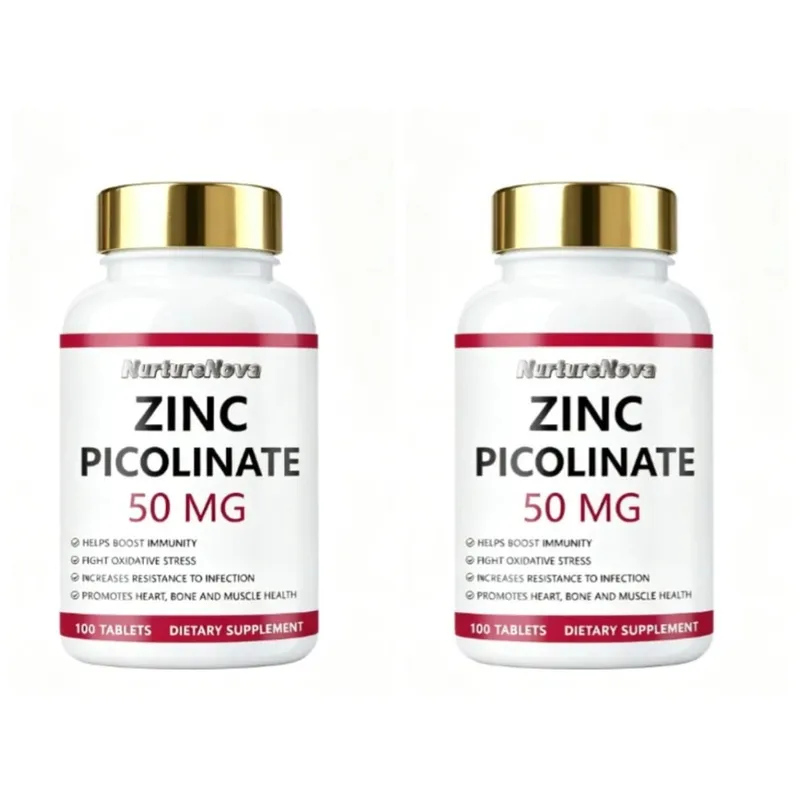 Zinc Picolinate Tablets for Antioxidant Support Bone and Muscle Wellness Daily Mineral Supplement for Adults 100 Tablets — image 9