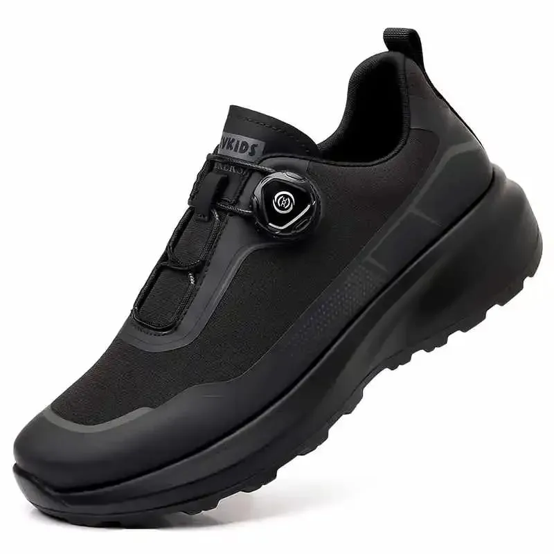 Camping Men's Running Sports Shoes with A Lightweight Comfortable and Versatile Knob Mouth Solid Color Mountaineering Sneakers — image 7