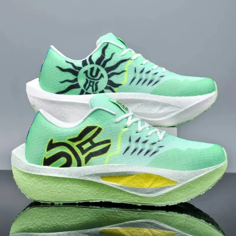 Marathon Running Shoes Men Sports Carbon Plate Shock-Absorbing HardWearing Woman Comfortable Speciality Athletic Golf Sneakers — image 2