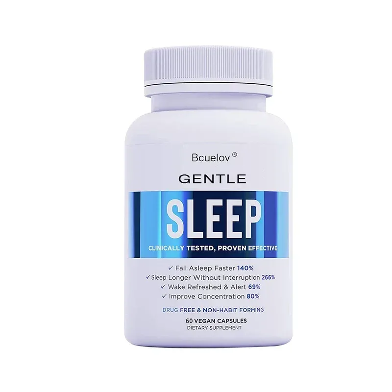 Sleep Supplement - with Magnesium Combats Nighttime Sleep Restores Sleep Quality Prolongs Sleep Time and Relieves Stress — image 10