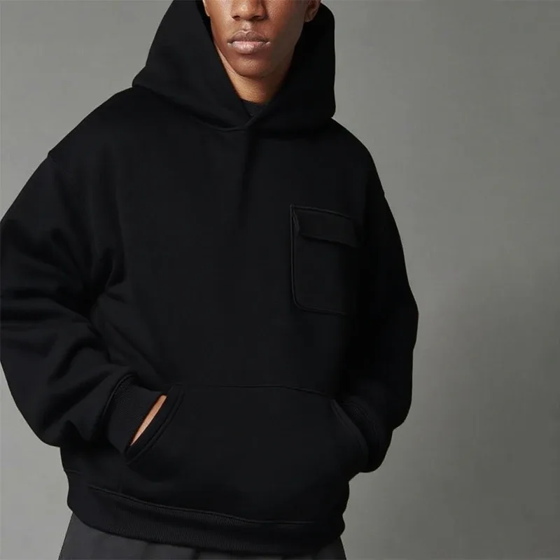 Casual Hoodies Sweatshirts Men Hooded Hoody Streetwear Brand Tops Male Fashion Tracksuit Pullover Gyms Hoodie Sweatshirt For Men — image 1