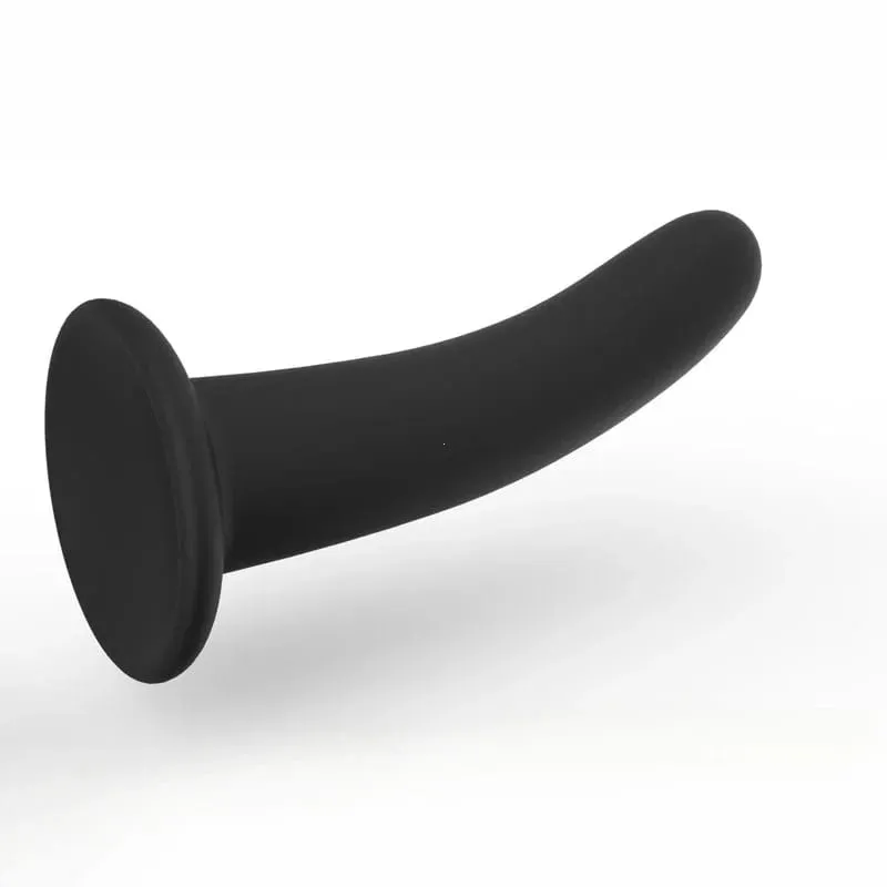 Plug Anal Anal 3 Tailles Plugs Anal Formation Godes Simples avec Forte Ventouse Anal Sex Toys pour Débutants à Utilisateurs Avancés