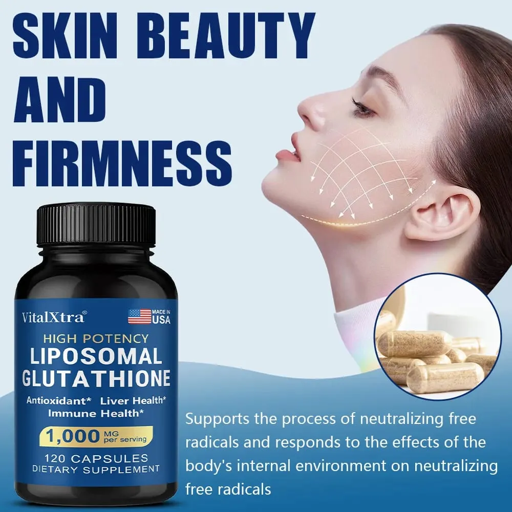 Liposome Glutathione Supports The Immune System and Cardiovascular Health Promotes Brain Health Liver Health — image 1