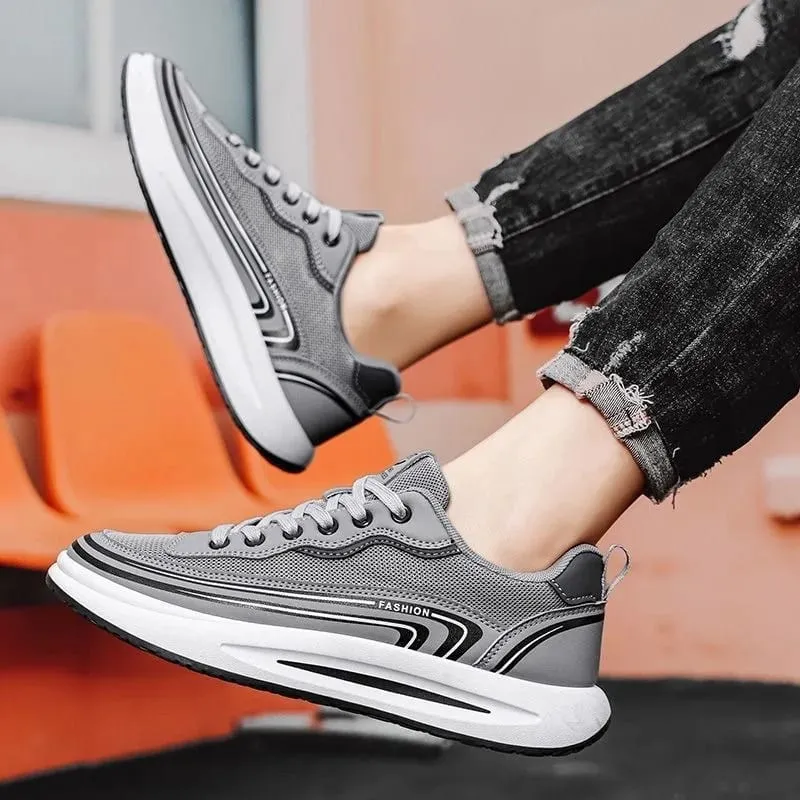 Mens Casual Sport Shoes Loafers Summer Breathable Mesh Tennis Sneakers Outdoor Non‑Slip Lightweight Running Shoes — image 6