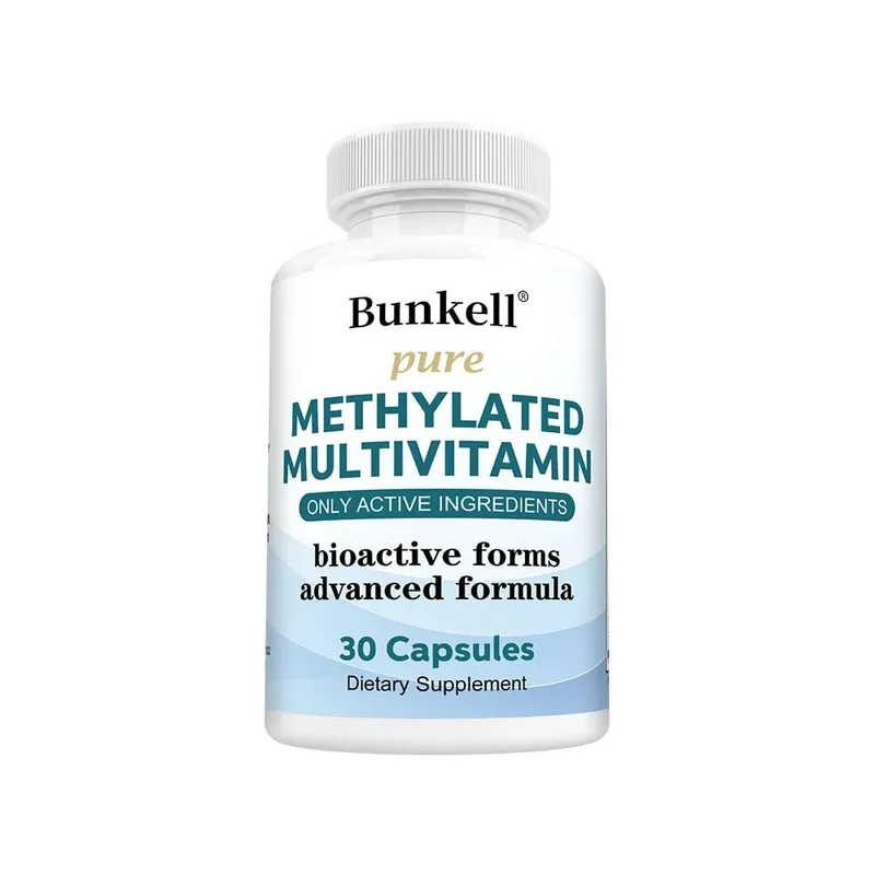 High-potency Methylated Multivitamin Supplement with Vitamins C D B12 To Support Energy and Focus and Maintain Heart Health