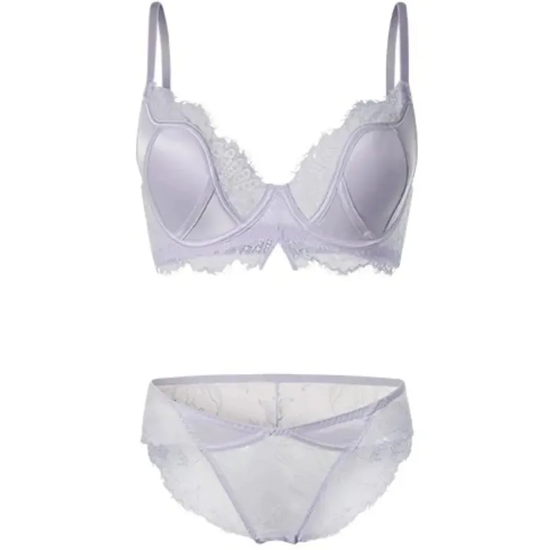 Push Up Bra Women Sexy French Lace Minimizer Full Coverage Wireless Thin Anti Sagging Comfort Support Lingerie S-XL — image 7