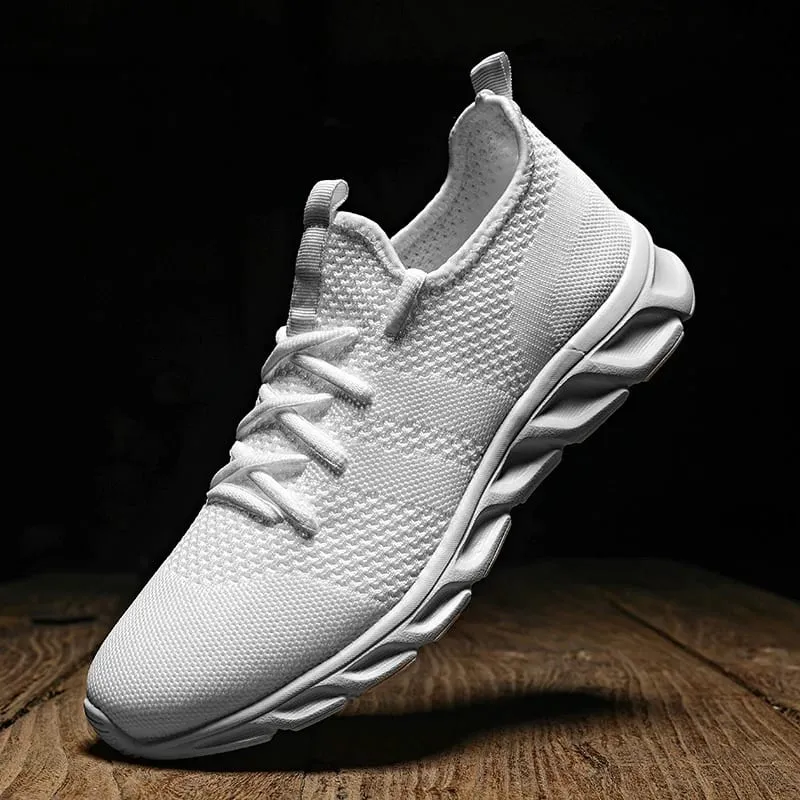 Men's Casual Sneakers Breathable Summer Running Shoes Lightweight Soft Sport Shoe Outdoor Fashion Tennis Shoes for Men Women — image 3