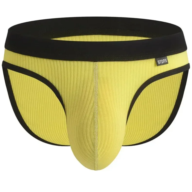 Men's Underwear U-Convex Pouch Briefs Breathable Soft Elastic Low Rise Panties For Men Daily Lingerie 2-Pack — image 20