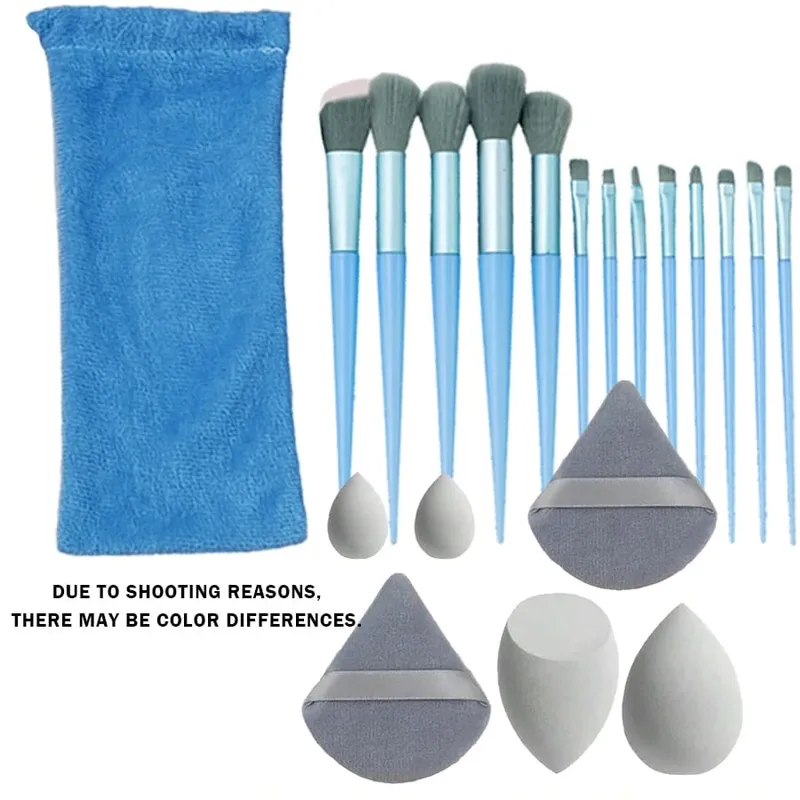 20-piece Morandi color makeup brush set