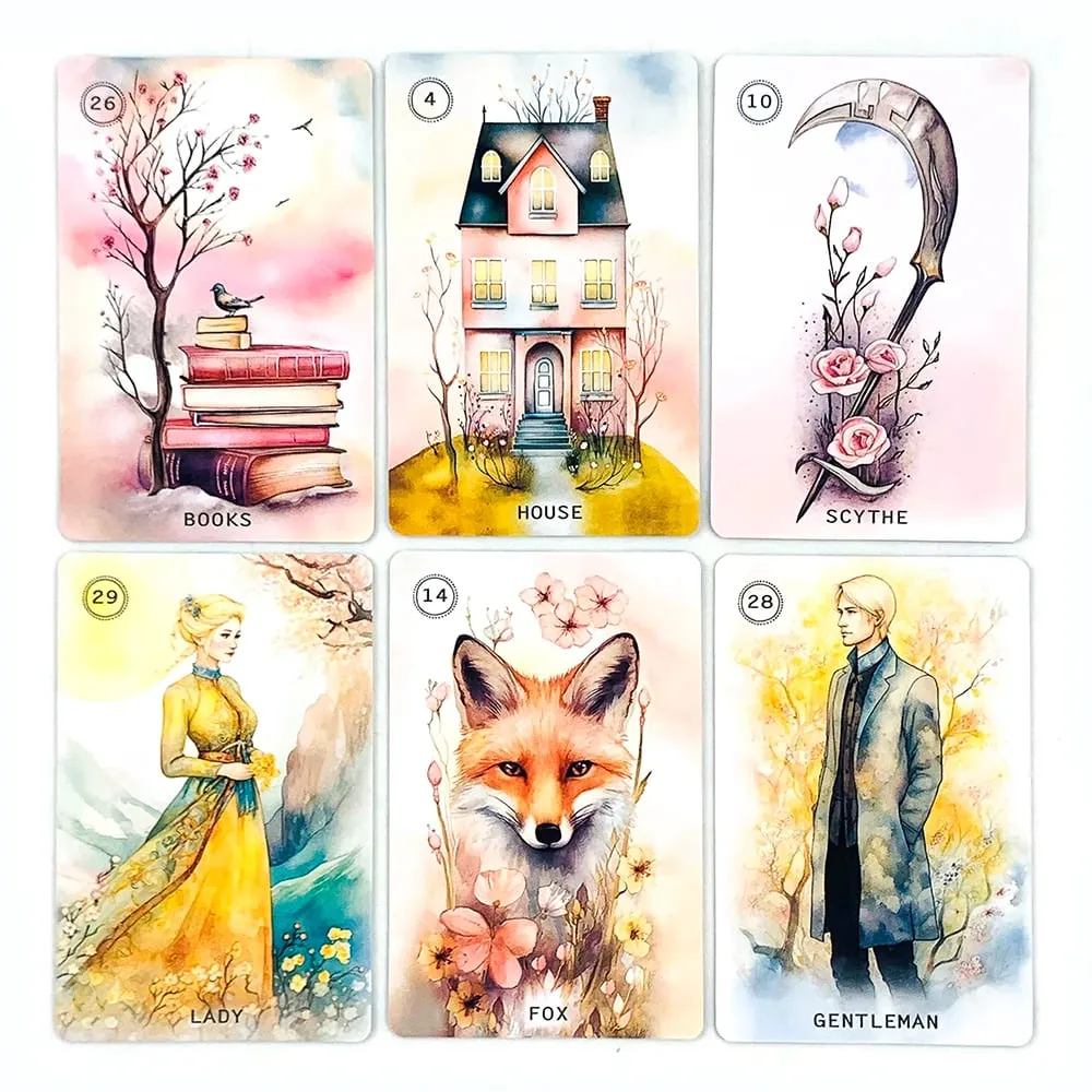 New Exquisite Oracle Cards A 38 Cards For Fate Divinations Party Board Game Cards Game Spiritual Guidance & Collectors