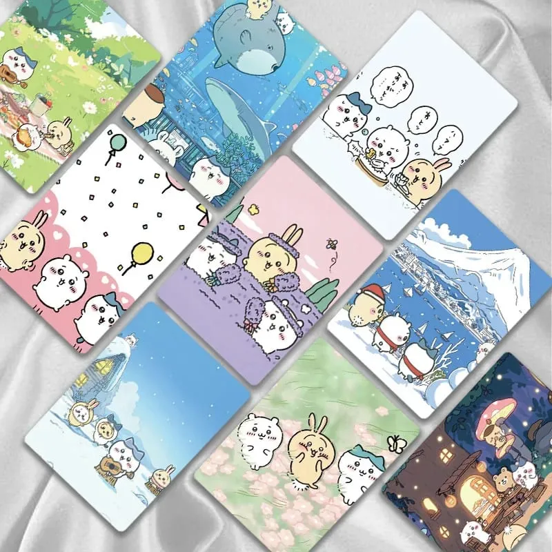 50Pcs/Set jiyi Lomo Cards 57x86mm Photocard Set Cute Laser Postcards Collectible Card for Fans Scrapbook Decoration Supplies — image 3