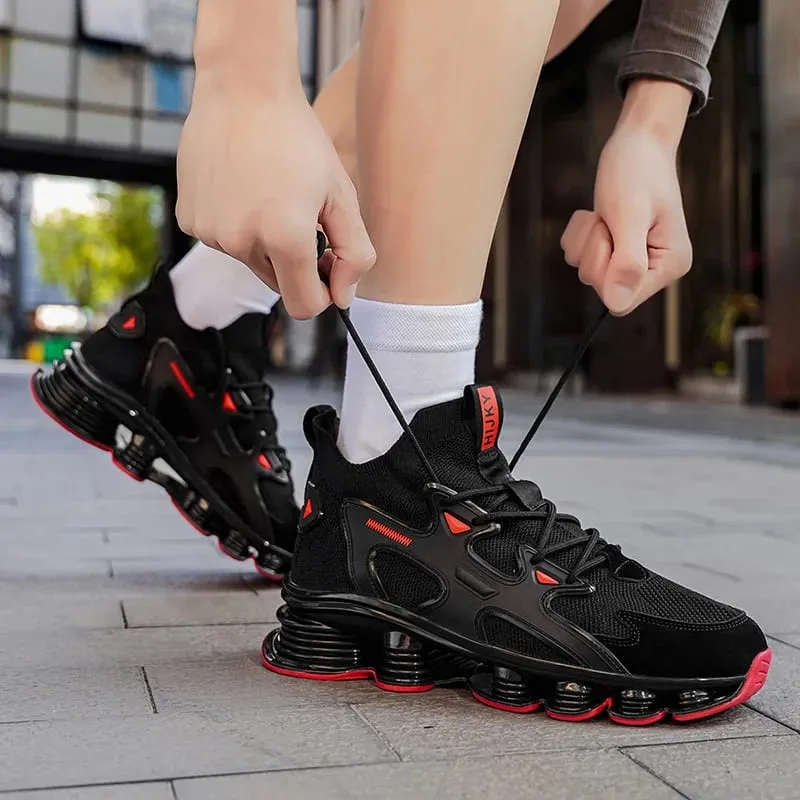 Men Shoes Sneakers Male Tenis Luxury Shoes Mens Casual Shoes Trainer Race Breathable Shoes Fashion Loafers Running Shoes for Men — image 5