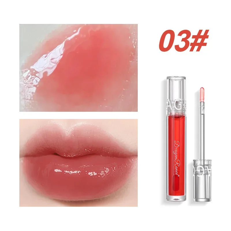 Mirror Water Gloss Lip Glaze Moisturizing Liquid Lipstick Long Lasting Nourishing Glass Lip Gloss Transparent Lip Stain Tint