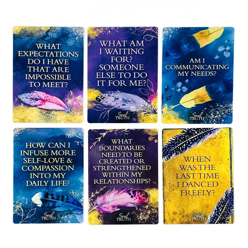 NEW Soul Truth Self-Awareness Oracle Cards Deck Daily Questions That Will Transform Your Life Tarot Oracle Cards Best Gifts — image 4