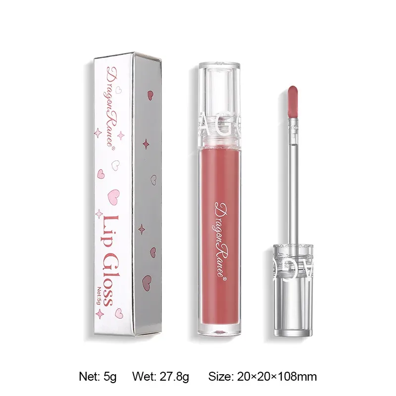 Mirror Water Gloss Lip Glaze Moisturizing Liquid Lipstick Long Lasting Nourishing Glass Lip Gloss Transparent Lip Stain Tint