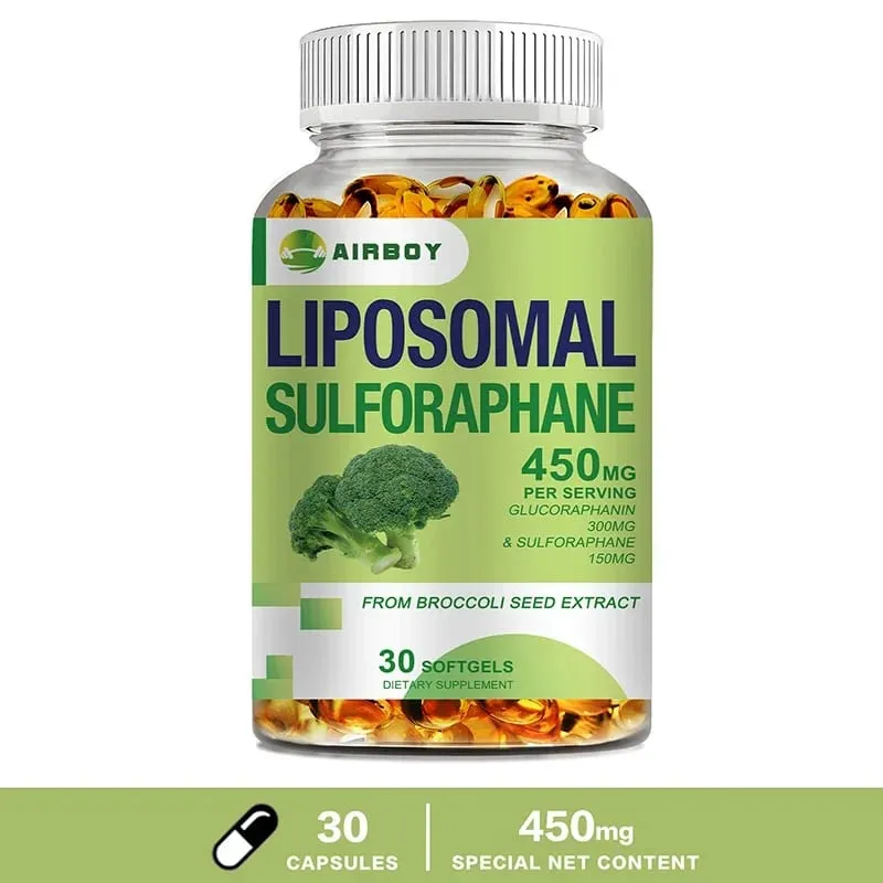 Liposomal Sulforaphane 450mg - Suplemen Jantung Antioksidan Peningkat Imunitas — image 9