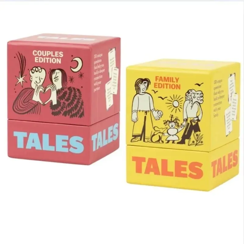//*150pcs Card Conversation Starter Game Family Edition Fun Icebreaker for Adults and Family Gatherings Couples Card Game Tales