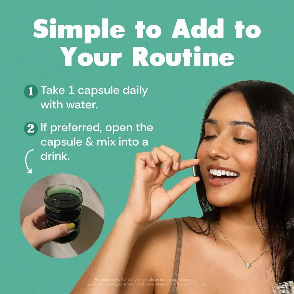 Her Fantasy Box | Body Magic | Chlorophyll Capsule - 30 Vegan Capsules for Detox Digestion Gut Health - Natural Energy Booster — image 4