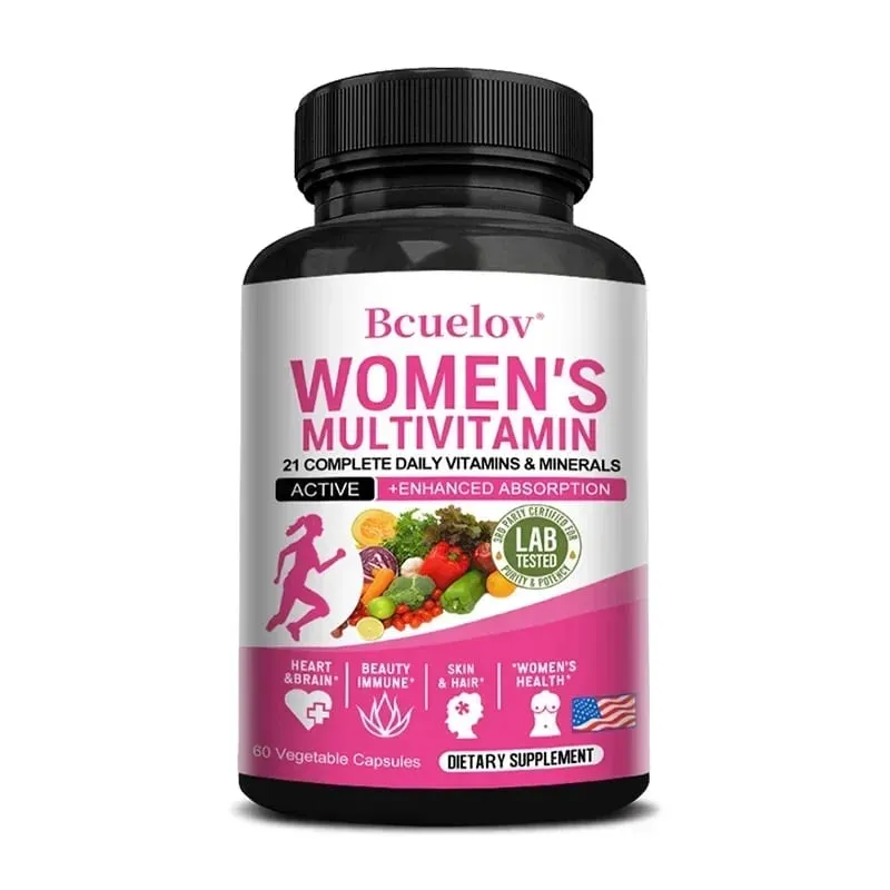 Multivitamin Minerals Capsules Zinc & Vitamin ACEDK Improve Immunity Healthy Hair & Skin & Nails for Women — image 9