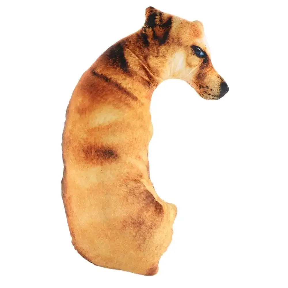 Hound 3D Lifelike Animal Throw Pillow Soft Creative Dog Pillow Cushion Home