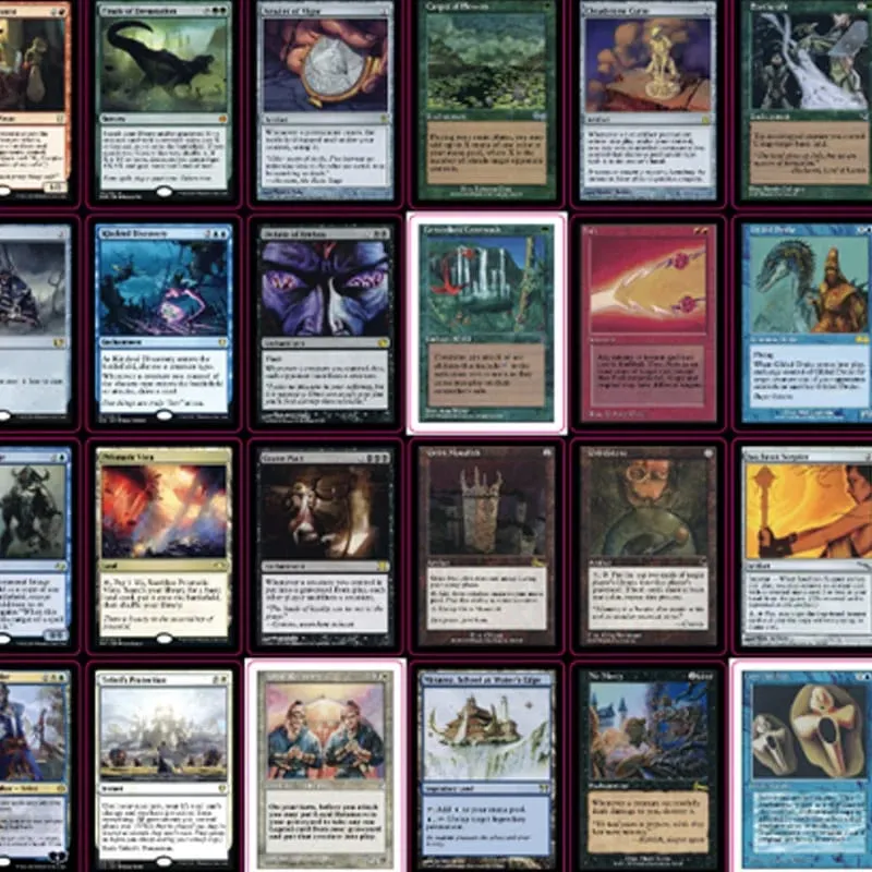 54 Pcs Black Core Cards P9 Dual Land Fetch Land Shock Lands Cards — image 5