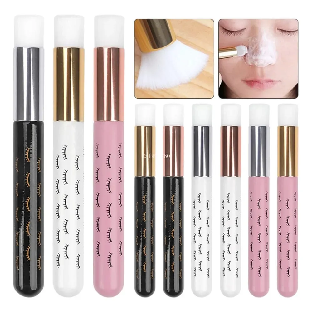 50Pcs Soft Eyelash Extension Cleaning Brush Lash Shampoo Eyebrow Nose Exfoliating Cleansing Makeup Remover Beauty Care Supplies