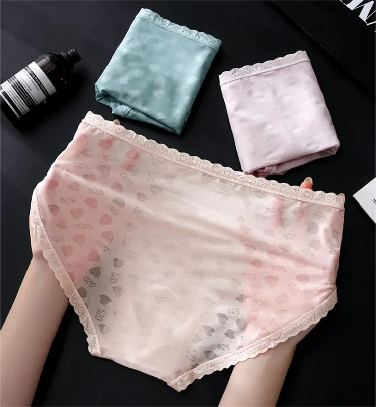 Lace men's underwear Ice Silk cuecas masculino sexys tøy men briefs AIR Bare Feel calzoncillos hombre No Trace cueca new lingeri — image 5